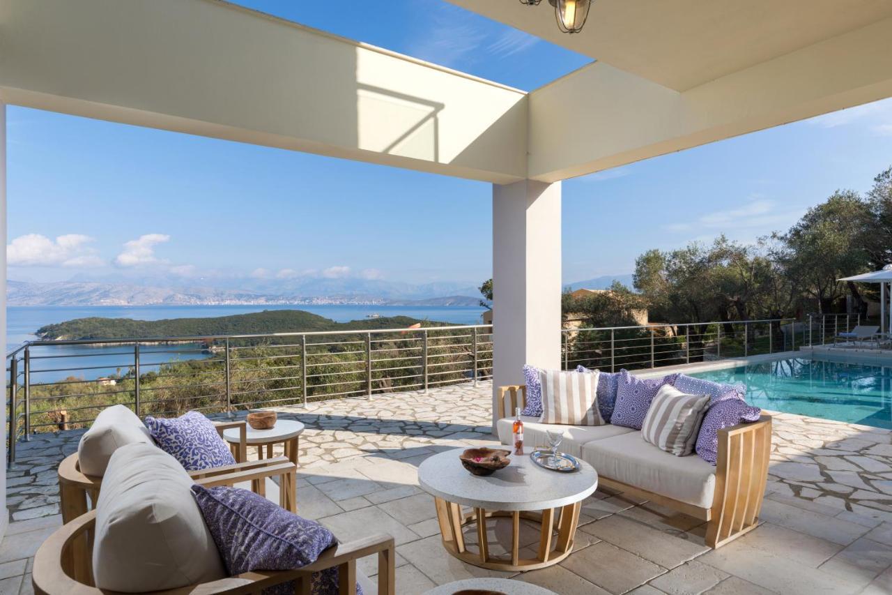 Villa White Stone by Rodostamo Hotel Kassiopi Esterno foto