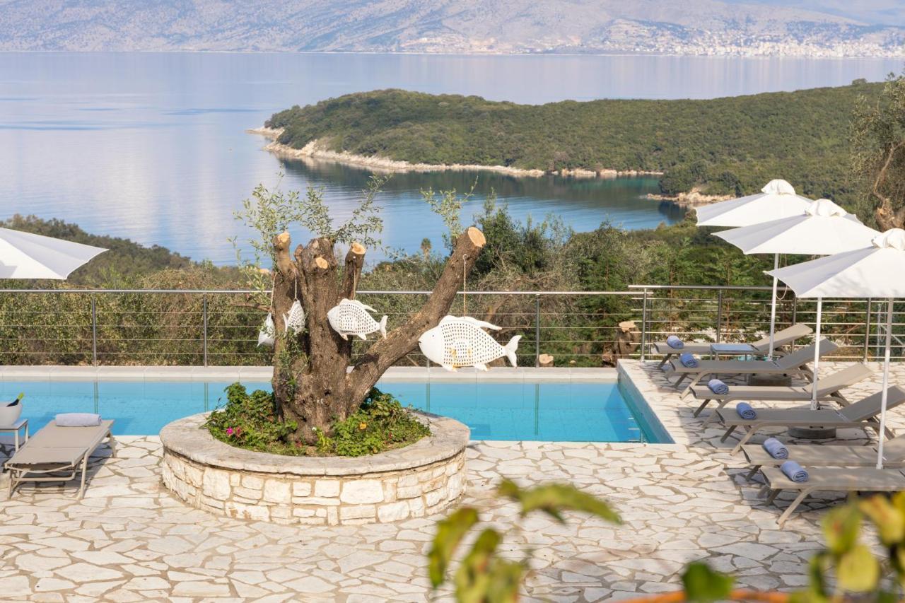 Villa White Stone by Rodostamo Hotel Kassiopi Esterno foto