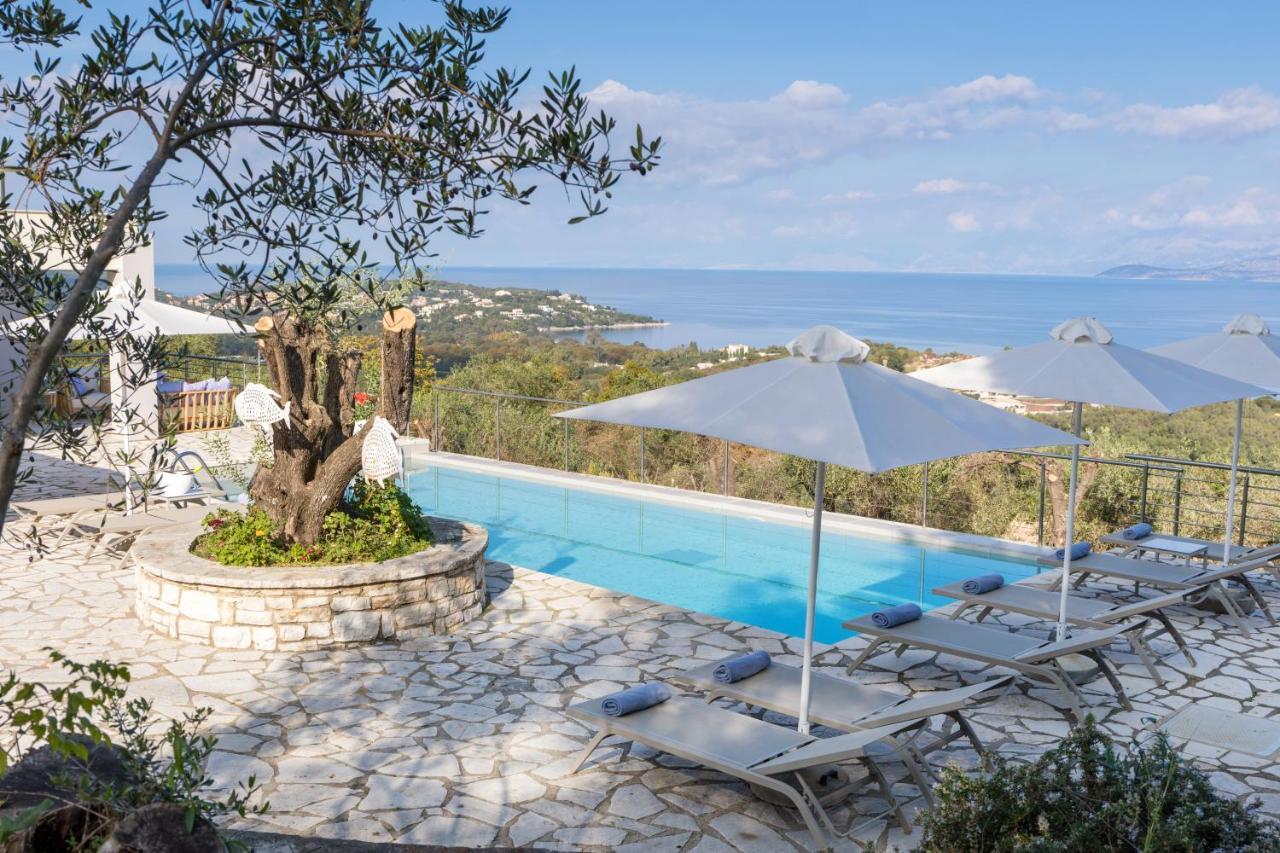 Villa White Stone by Rodostamo Hotel Kassiopi Esterno foto